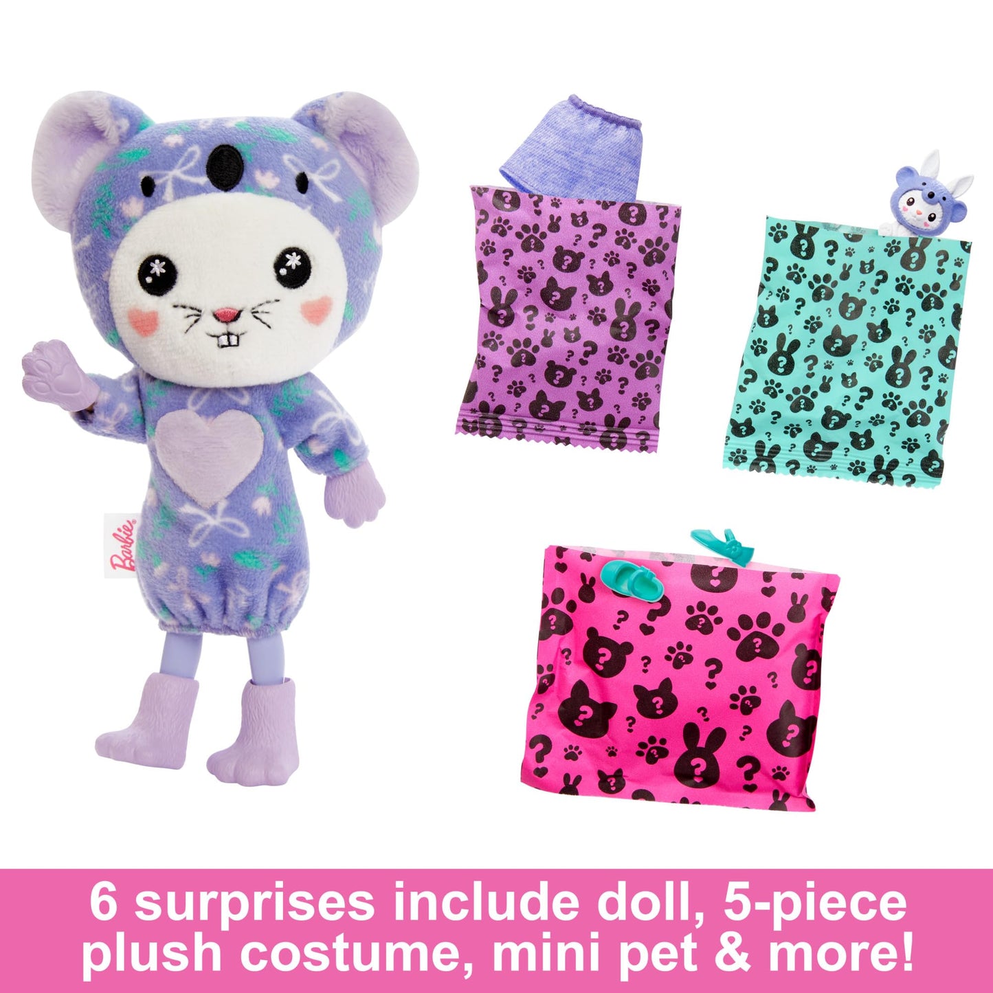 Barbie Cutie Reveal Chelsea Doll & Accessories - Kitty Red Panda