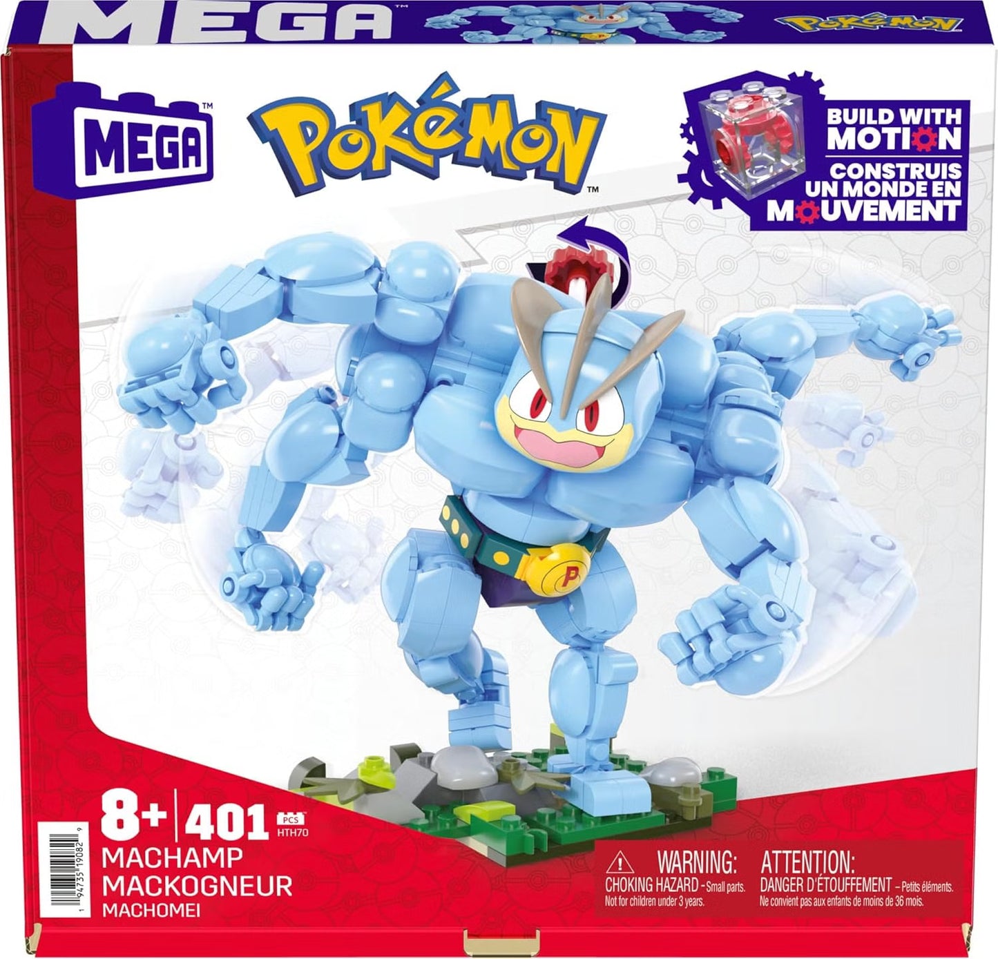 Mega Pokémon Machamp Building Kit