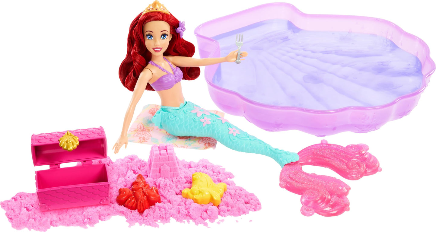 Mattel Disney Princess Ariel Adventures in the Pool Playset for Girls Ages 3 and Up