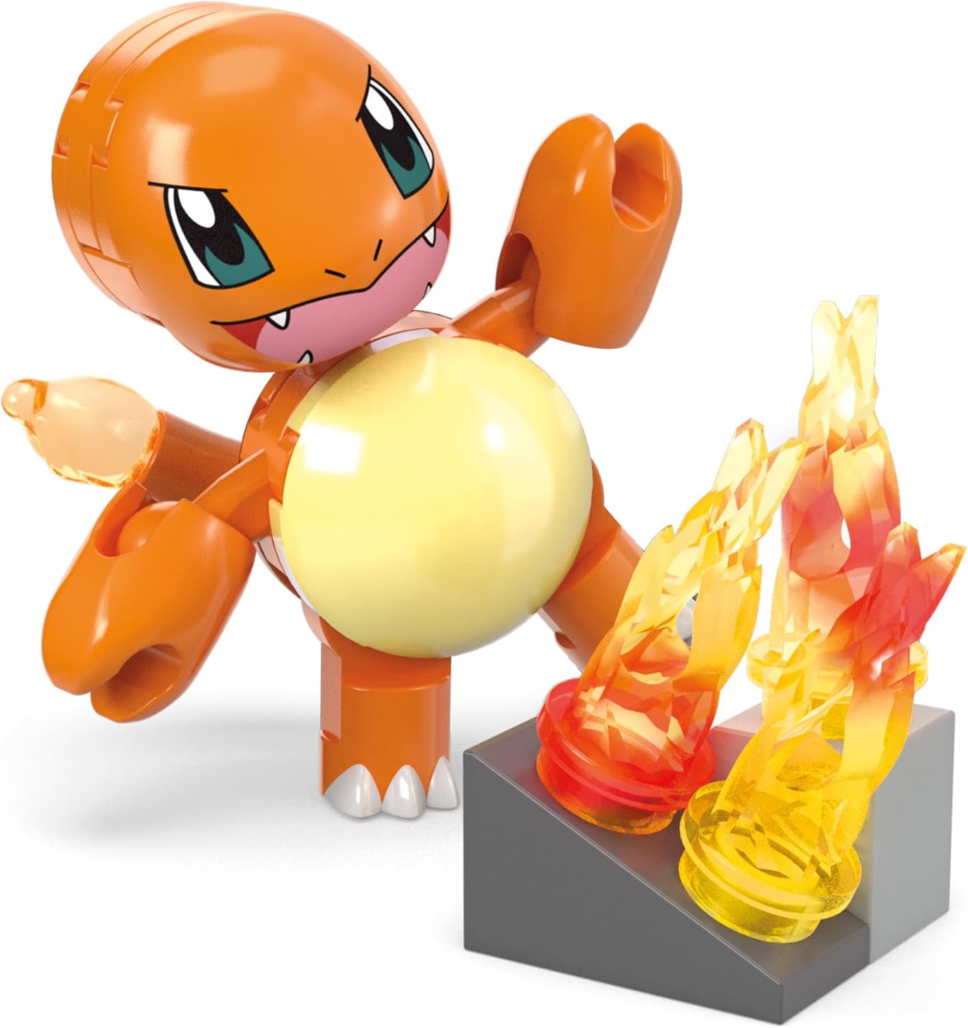 Mega Pokémon Charmander's Fire-Type Spin Building Kit