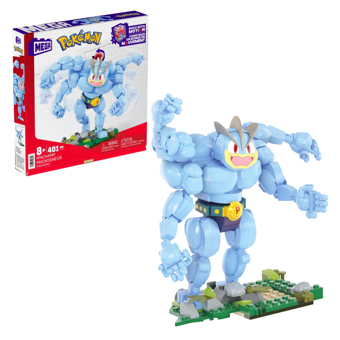 Mega Pokémon Machamp Building Kit