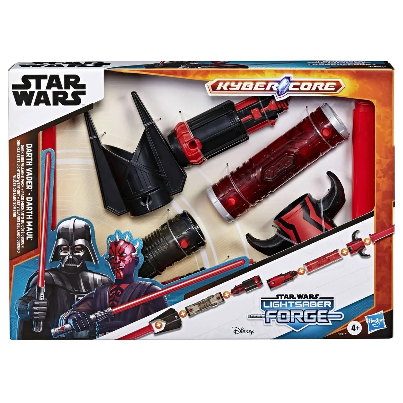 Star Wars Lightsaber Forge - Kyber Core Darth Vader & Darth Maul Lightsaber