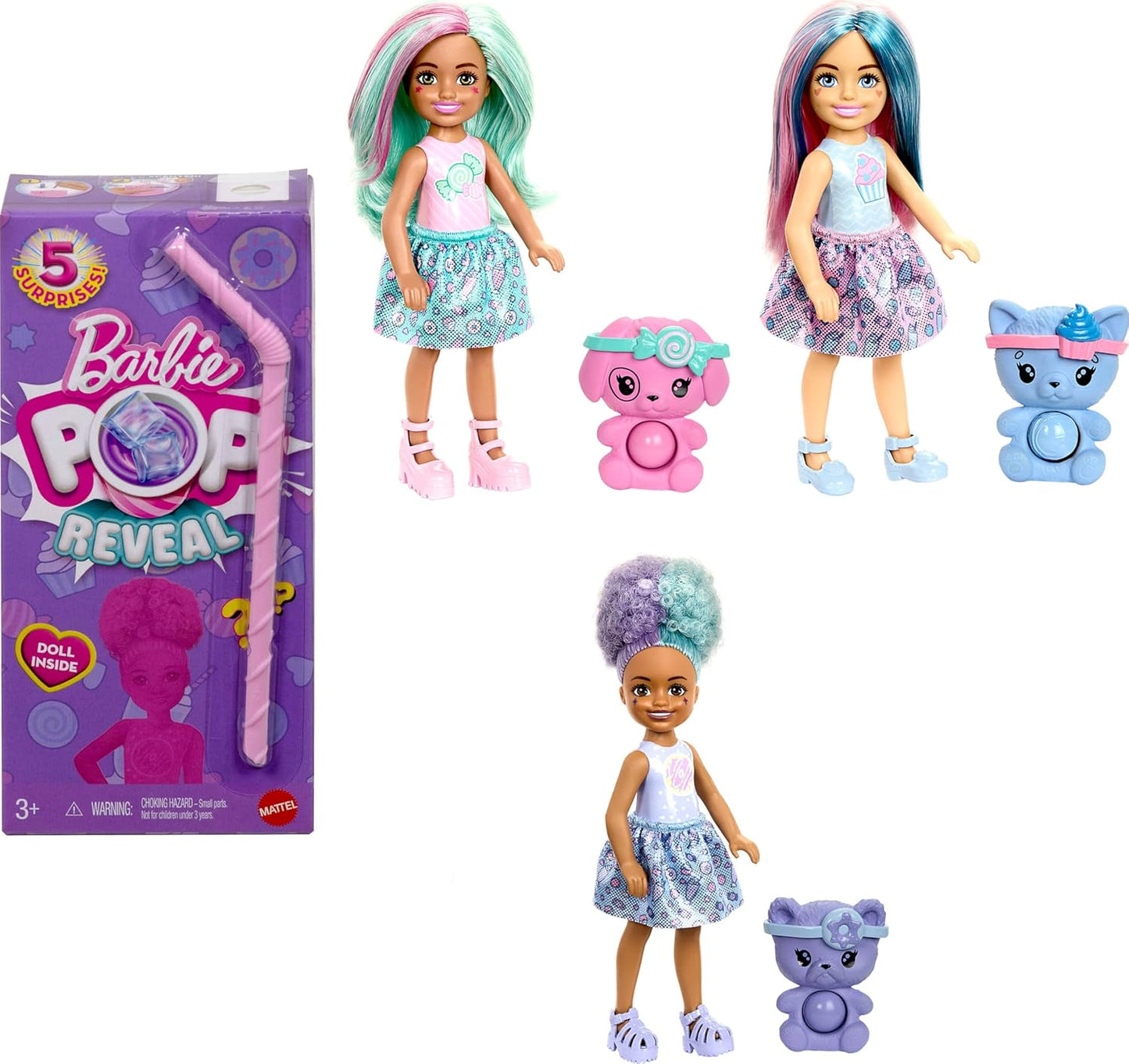 Barbie Chelsea Pop Reveal Doll