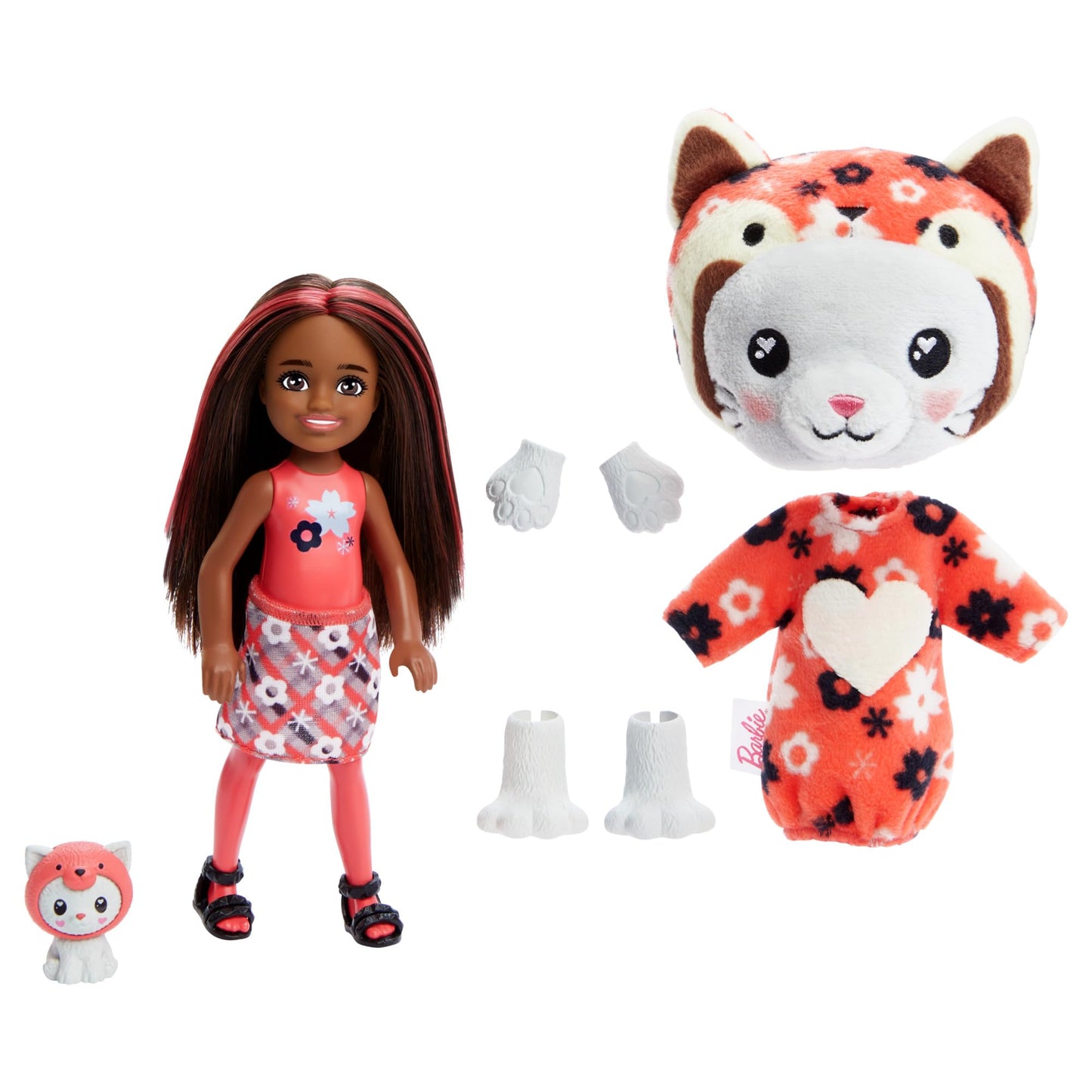 Barbie Cutie Reveal Chelsea Doll & Accessories - Kitty Red Panda