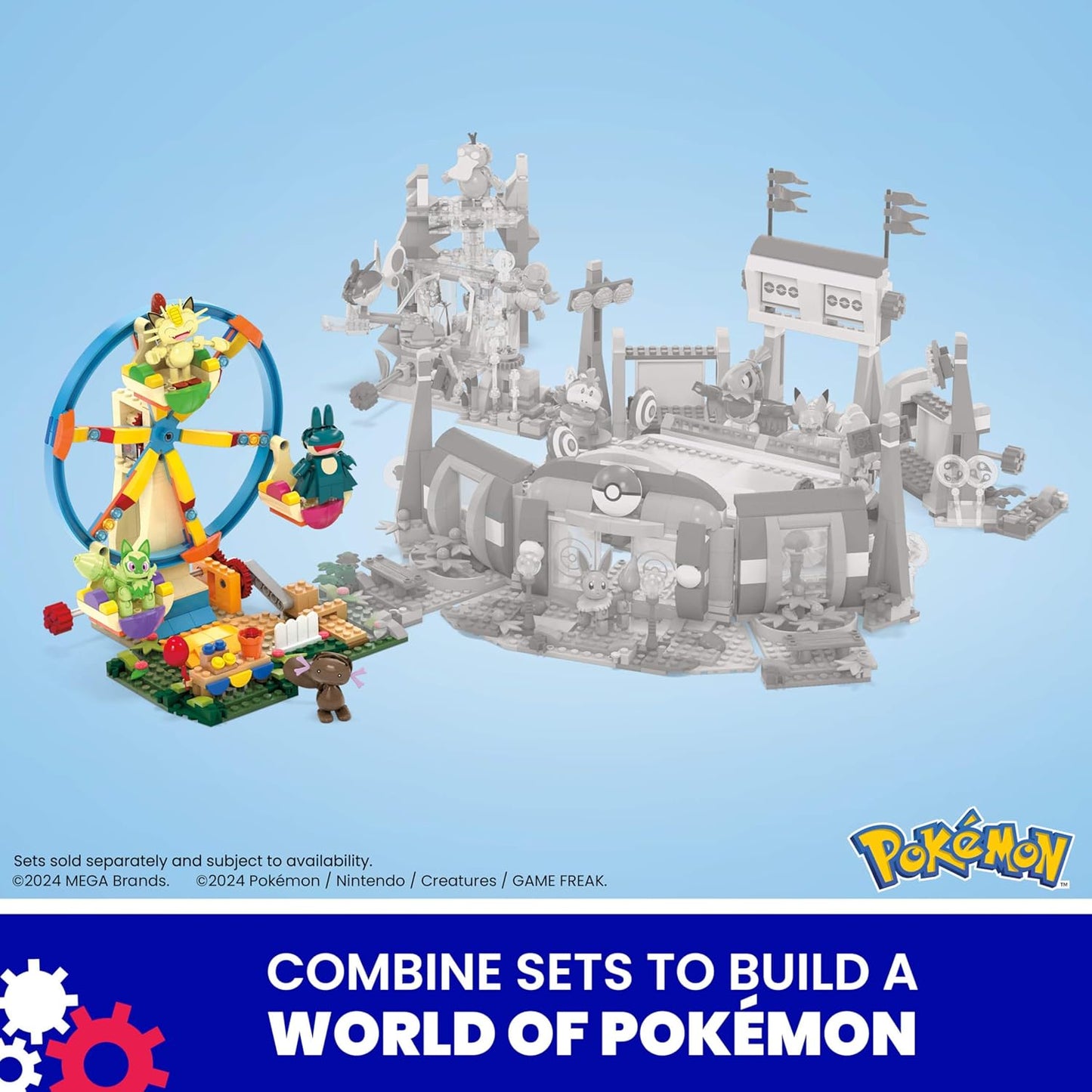 Mega Construx Pokemon Ferris Wheel Fun