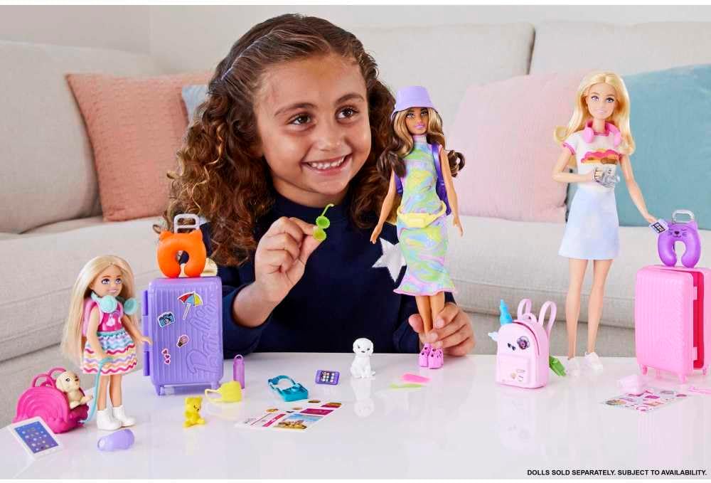 Barbie Chelsea Doll and Accessories Travel Set