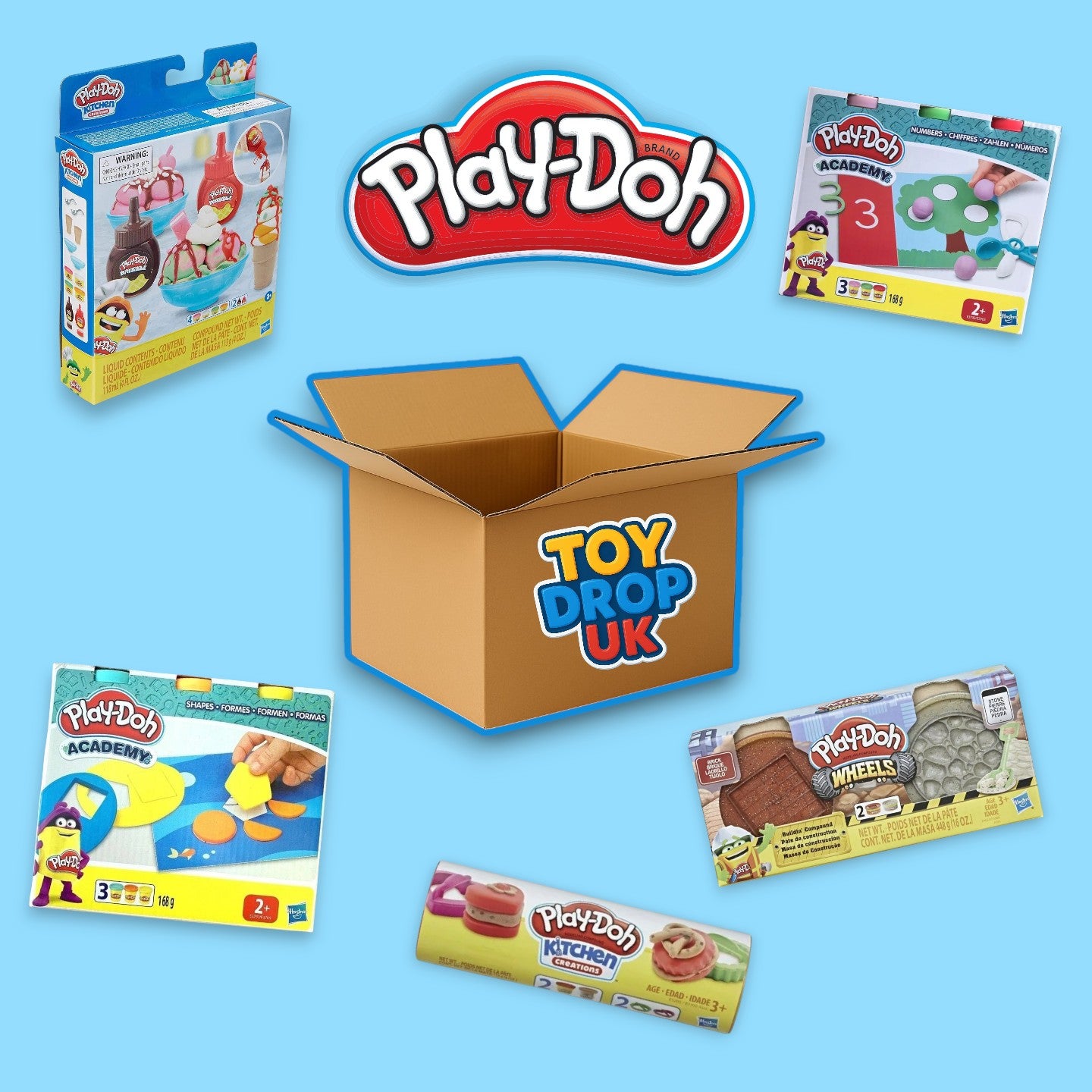 Play-Doh 5 Item Bundle Box RRP £32.95
