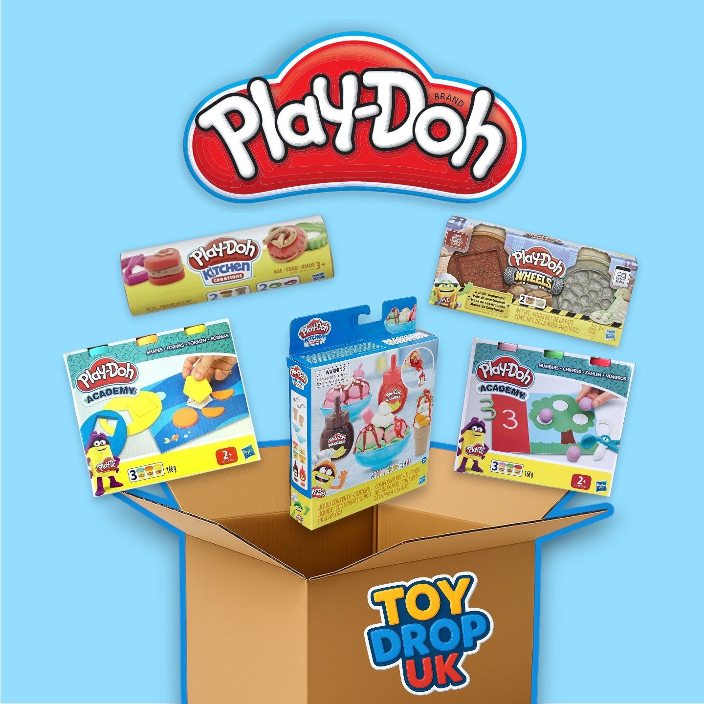 Play-Doh 5 Item Bundle Box RRP £32.95