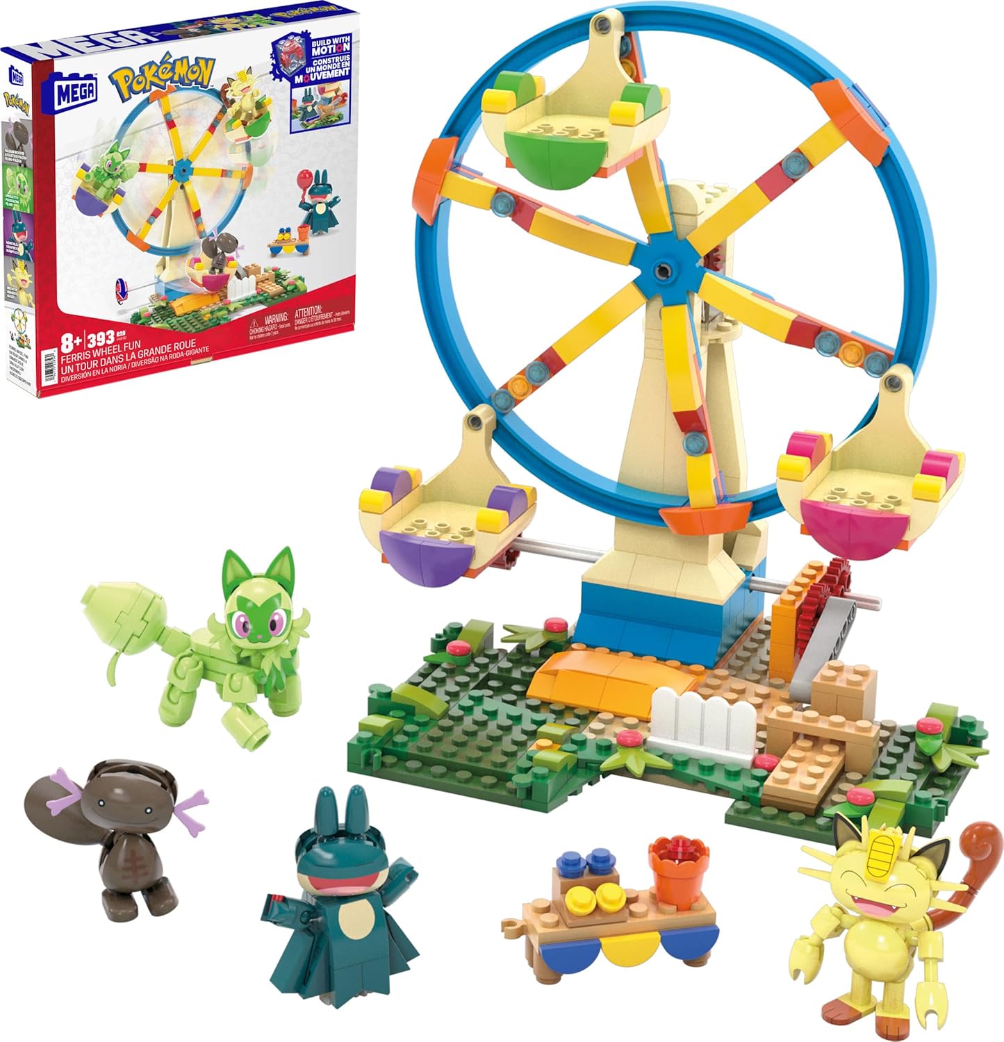 Mega Construx Pokemon Ferris Wheel Fun