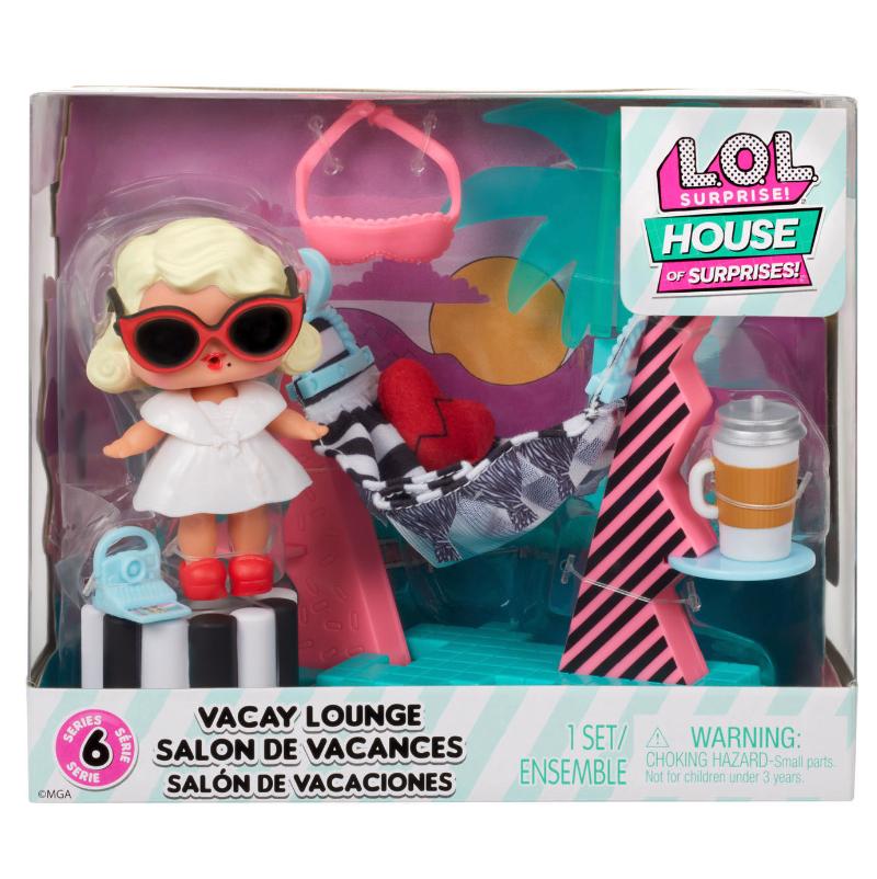 L.O.L. Surprise House of Surprises Playset - Vacay Lounge