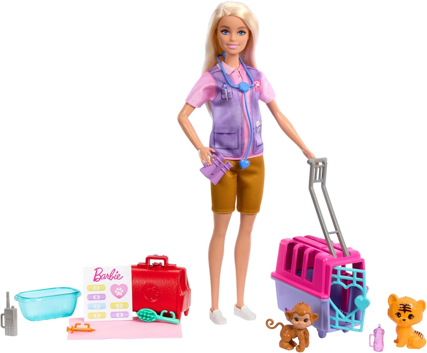 Barbie Animal Rescue Doll & Playset