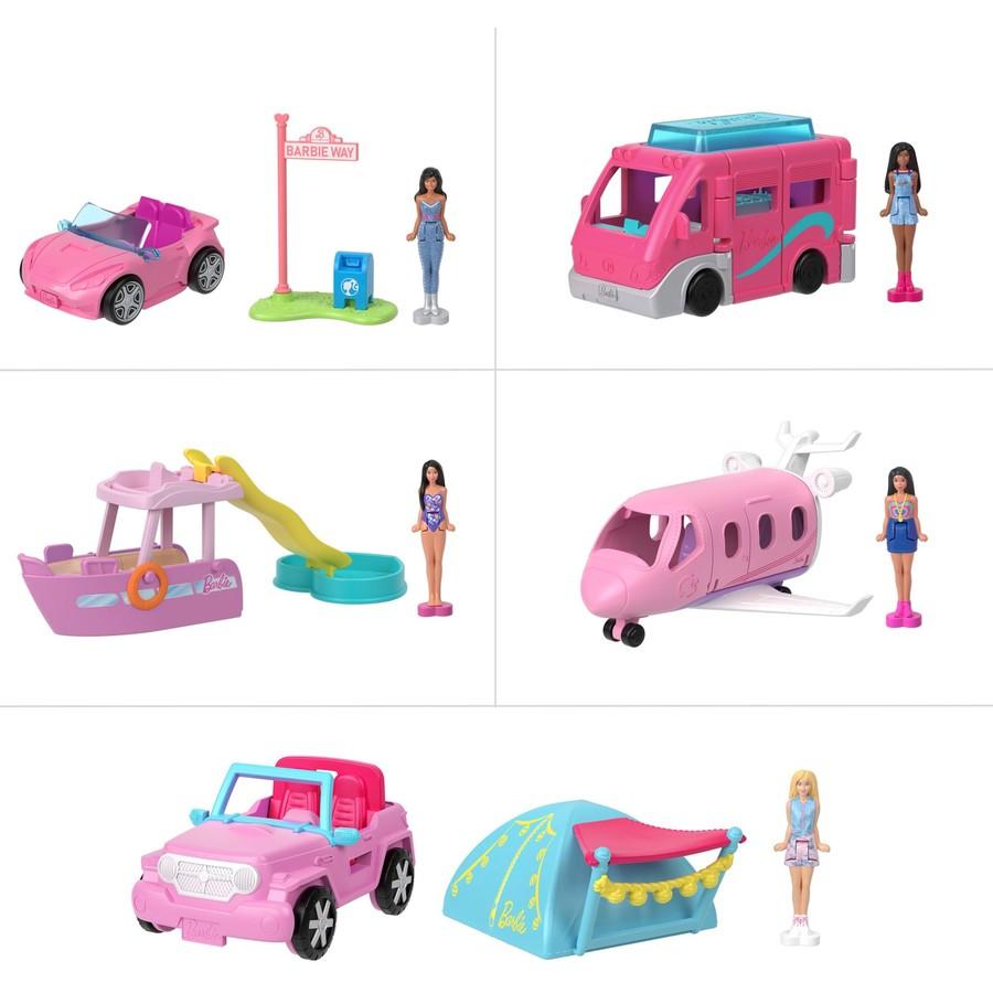 Barbie Mini BarbieLand Doll & Toy Vehicle Set