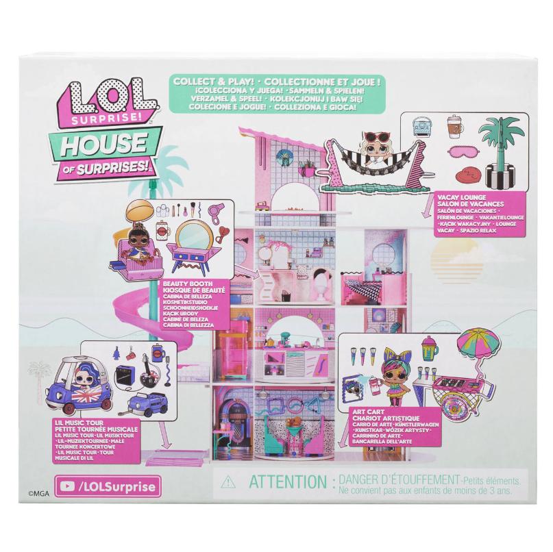 L.O.L. Surprise House of Surprises Playset - Vacay Lounge