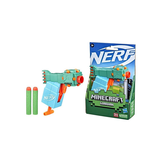 Nerf MicroShots Minecraft Guardian Mini Blaster