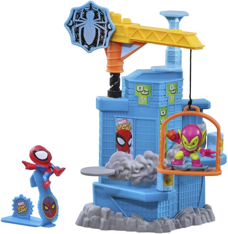 Marvel Stunt Squad Spider-Man vs. Green Goblin Playset