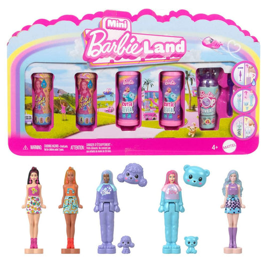 Barbie Mini BarbieLand 5 Pack Reveal Dolls