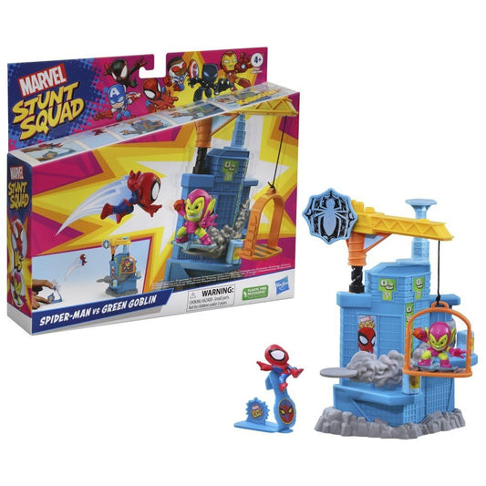 Marvel Stunt Squad Spider-Man vs. Green Goblin Playset