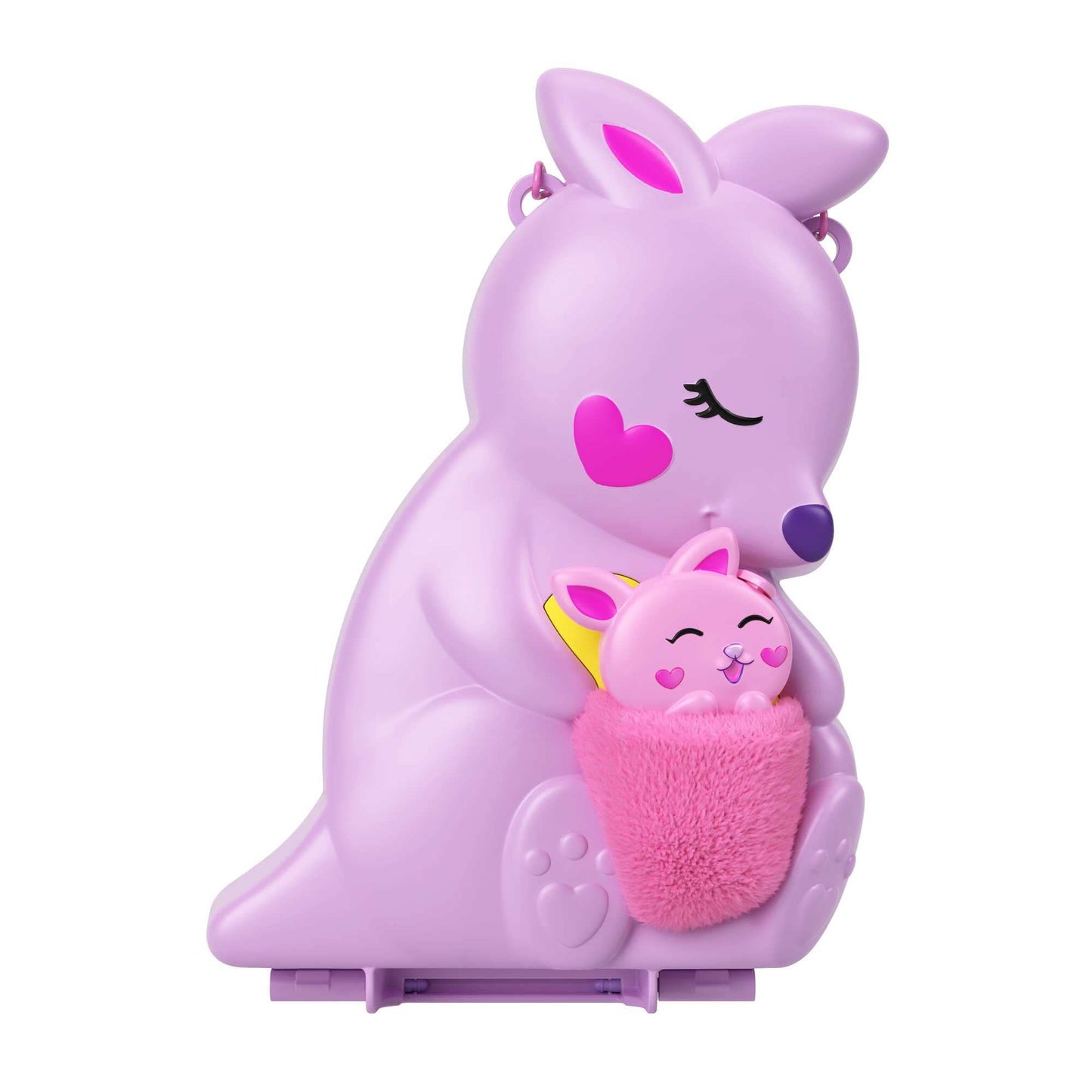 Polly Pocket Mama & Joey Kangaroo Purse Playset