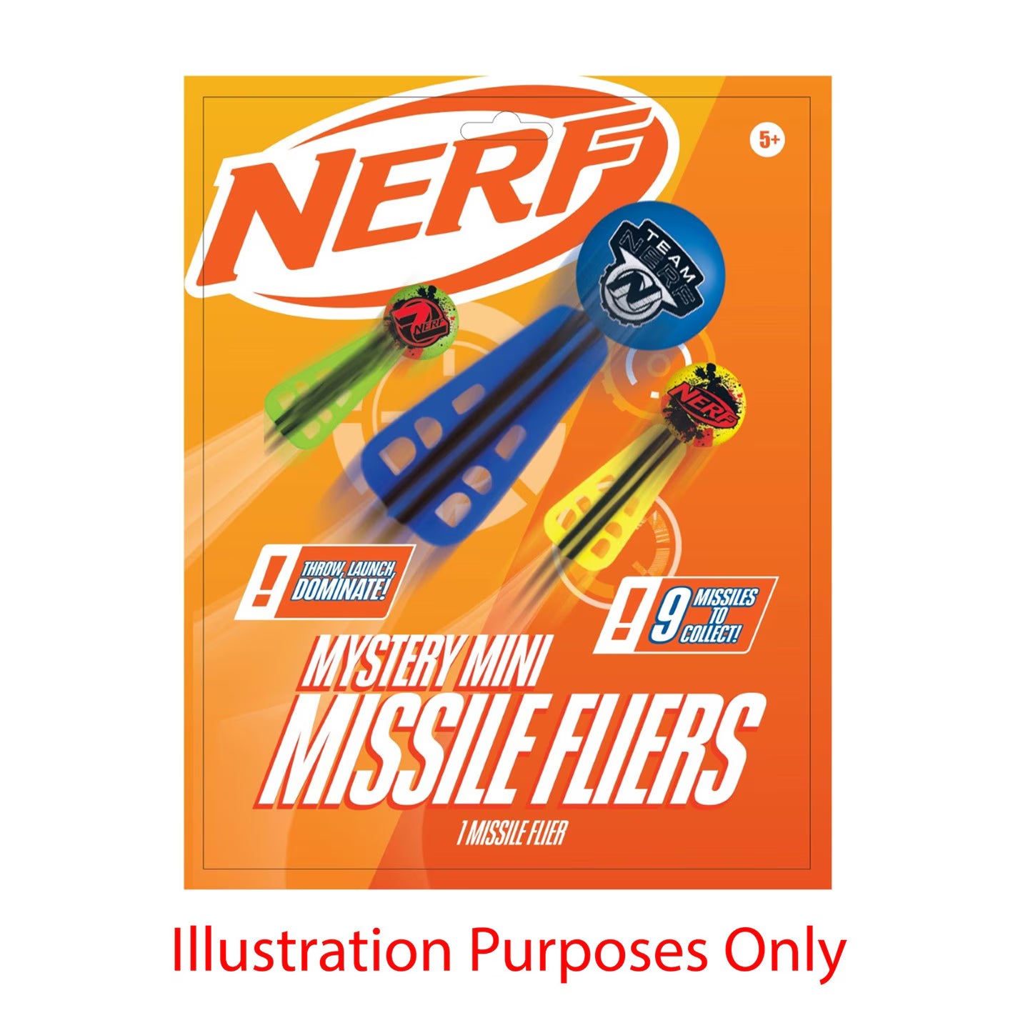 Nerf Mystery Mini Missile Fliers