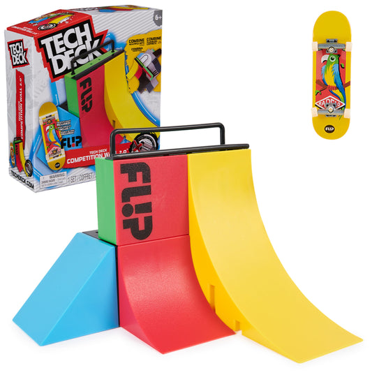 Tech Deck Competition Wall 2.0 X-Connect Park Creator Ramp Set