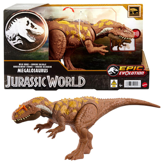 Jurassic World: Epic Evolution - Wild Roar Megalosaurus Dinosaur Figure