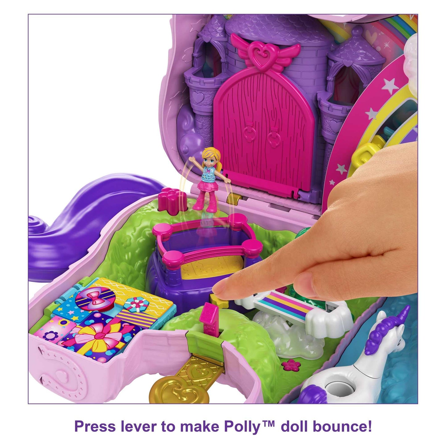 Polly Pocket Unicorn Party Playset