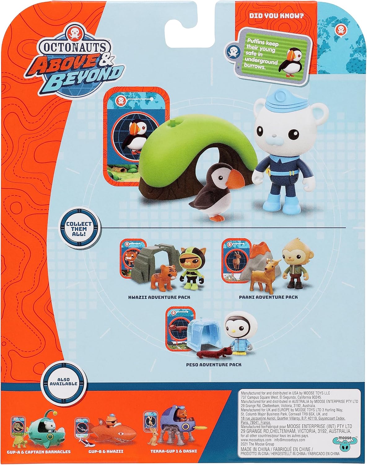 Octonauts Above & Beyond Captain Barnacles Adventure Pack