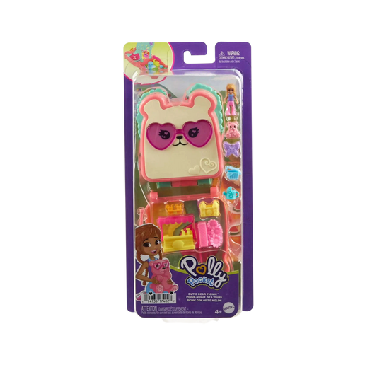 Polly Pocket Compact - Cutie Bear Picnic