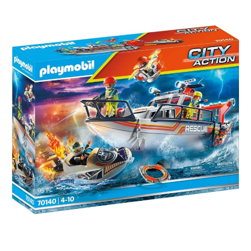 Playmobil: City Action - Fire Rescue with Personal Watercraft 70140