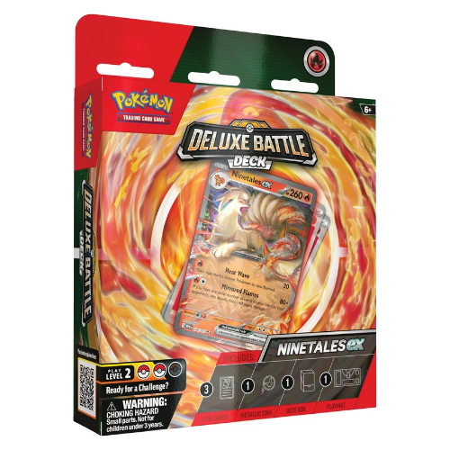 Pokémon TCG: Ninetales ex Deluxe Battle Deck (Ready-to-play 60-card deck & Accessories)