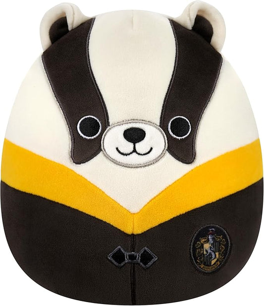 Squishmallows Harry Potter 8-Inch Hufflepuff Badger in Hogwarts Robe