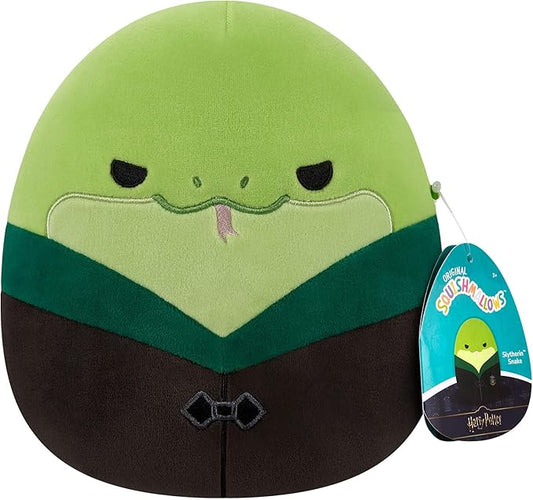 Squishmallows Harry Potter 8-Inch Slytherin Snake in Hogwarts Robe