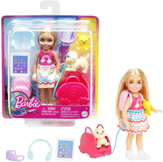 Barbie Chelsea Doll and Accessories Travel Set