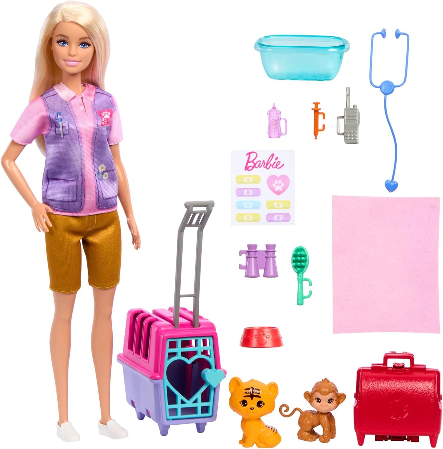 Barbie Animal Rescue Doll & Playset