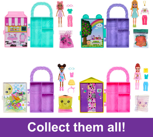 Polly Pocket Fashion Reveal Wardrobe Playset
