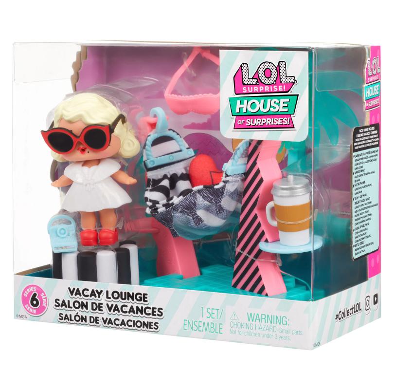 L.O.L. Surprise House of Surprises Playset - Vacay Lounge