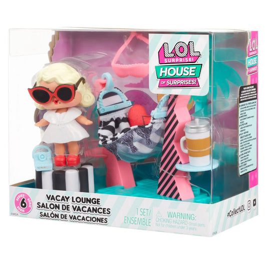 L.O.L. Surprise House of Surprises Playset - Vacay Lounge