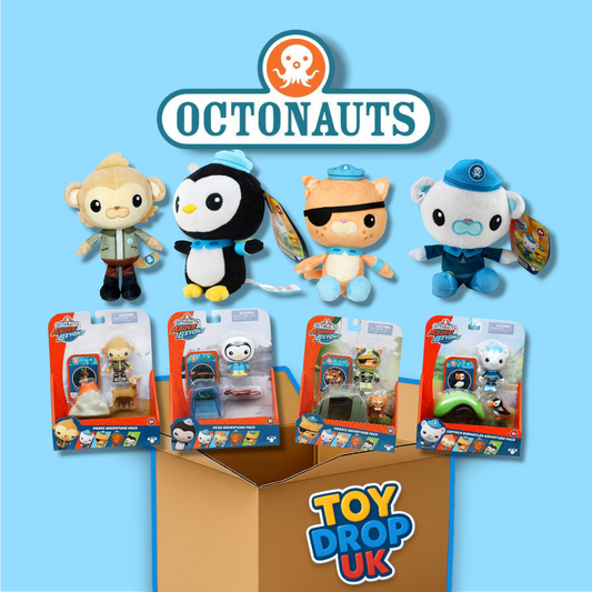Octonauts 5 Item Bundle Box inc Plush Toy & 4 Figures RRP £40.95