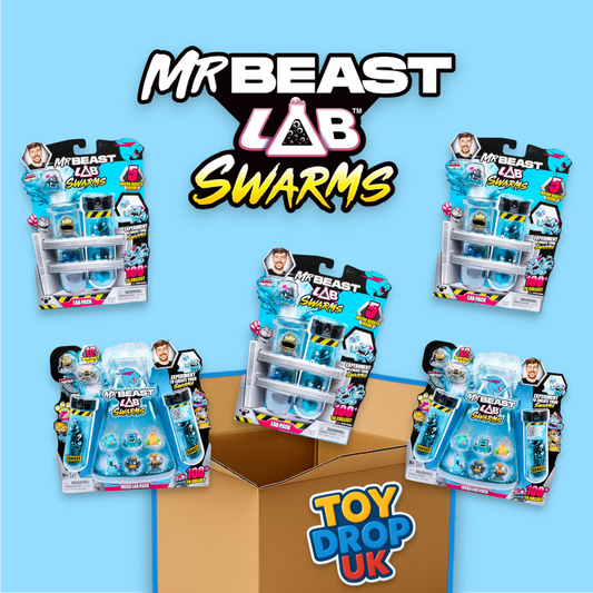 Mr Beast Lab Swarms 5 Item Bundle Box (39 Swarms) RRP £78.95